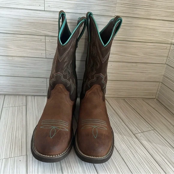 Ariat Delilah Round Toe Western Boot women’s - Picture 6 of 10